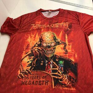 MEHADETH MENS TSHIRT SIZE XXL NEW
